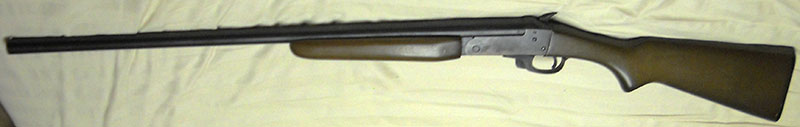 Stevens Model 9478 shotgun, left side